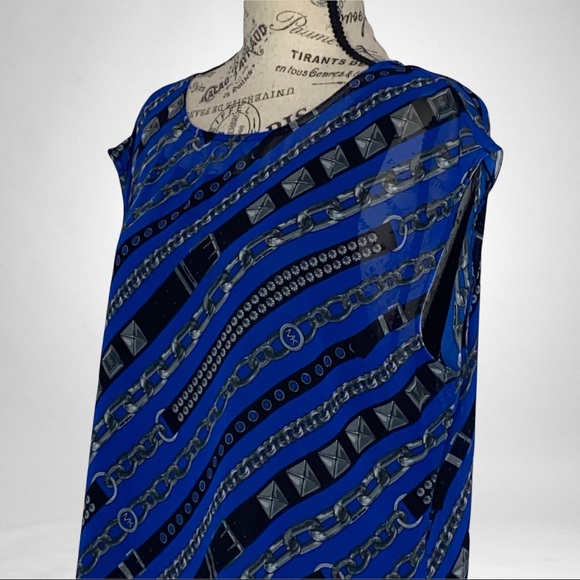 Michael Kors Multi-Color Basics Blouse - Picture 7 of 9